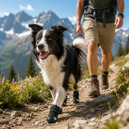 Wasserdichte Hundeschuhe | Rutschfest für Sommer & Winter