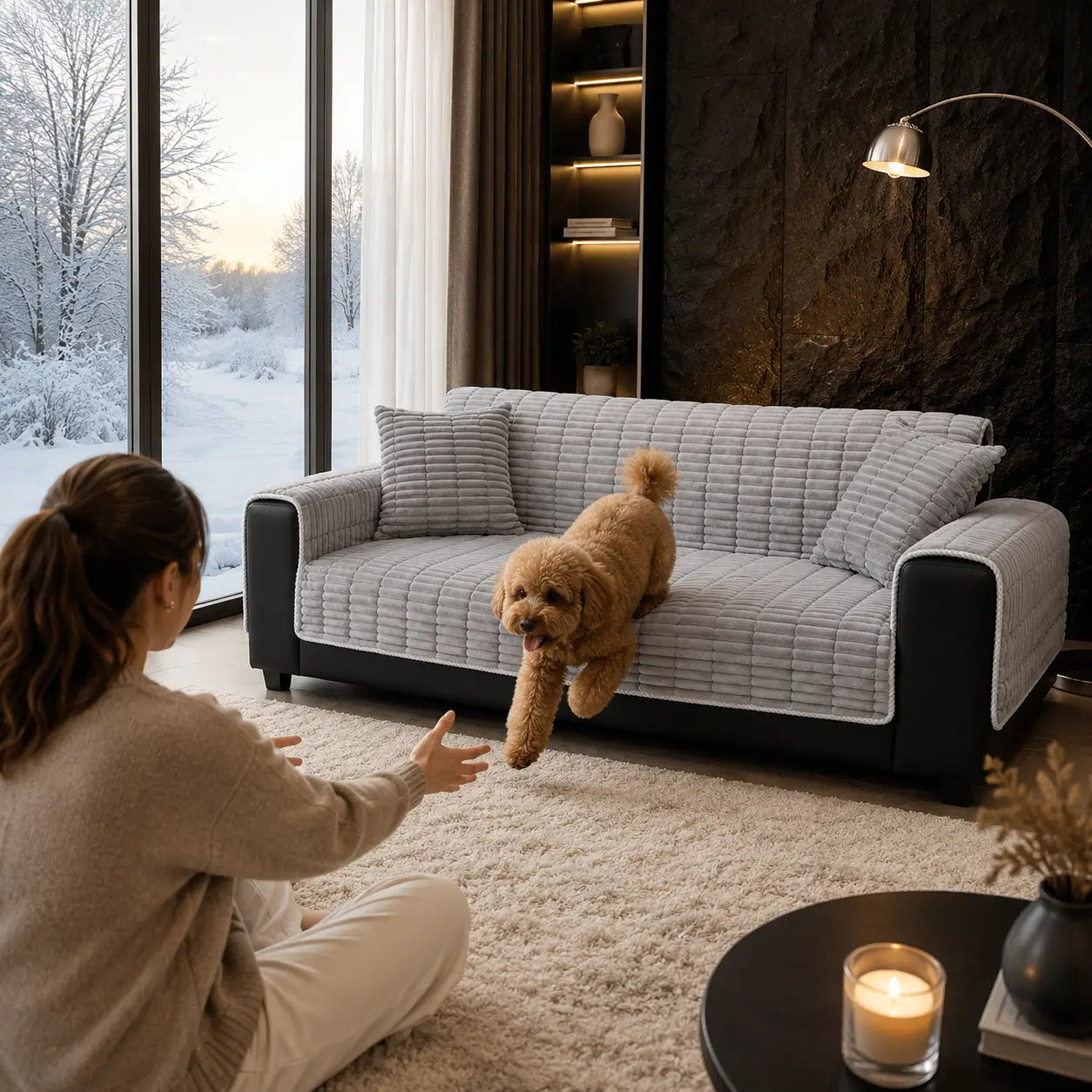 Sofaschutz für Hunde Lifestyle-Bild