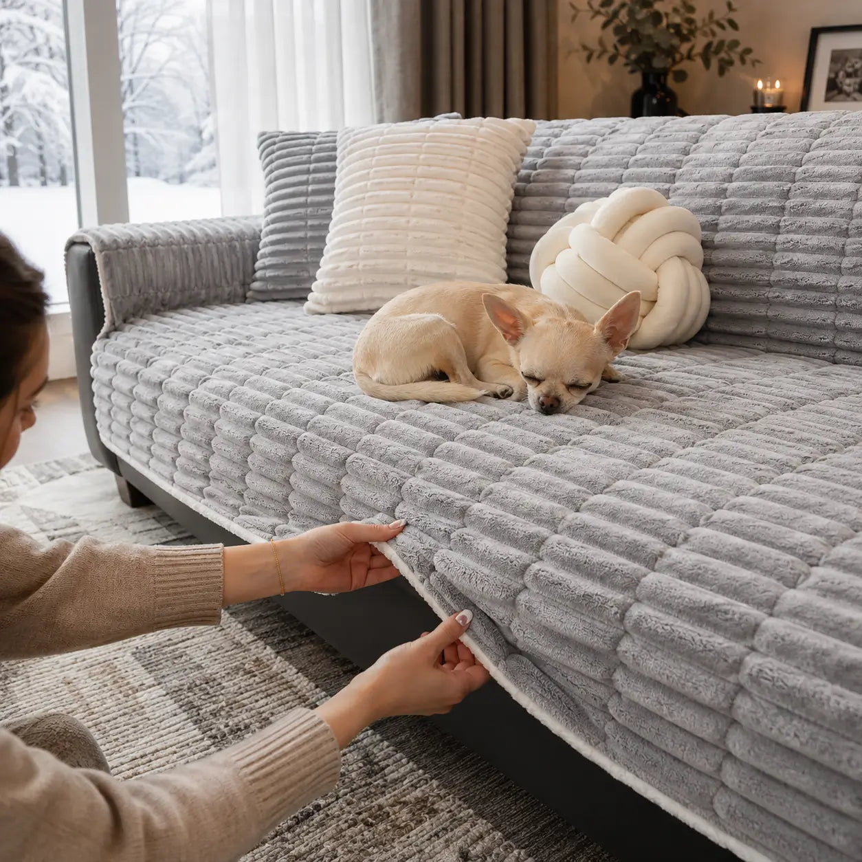 Sofaschutz für Hunde Lifestyle-Bild
