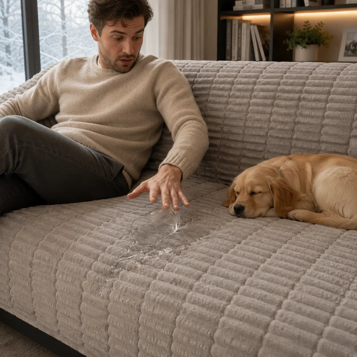Sofaschutz für Hunde Lifestyle-Bild