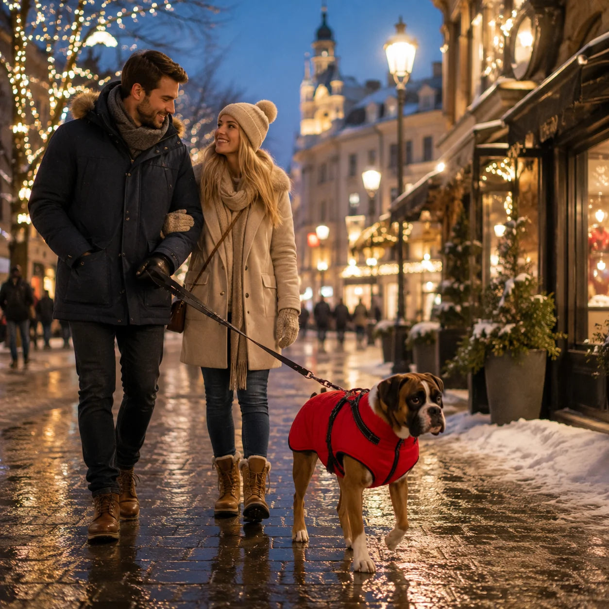 Wasserdichter_Winter_Hundemantel Anwendungsszenarien 