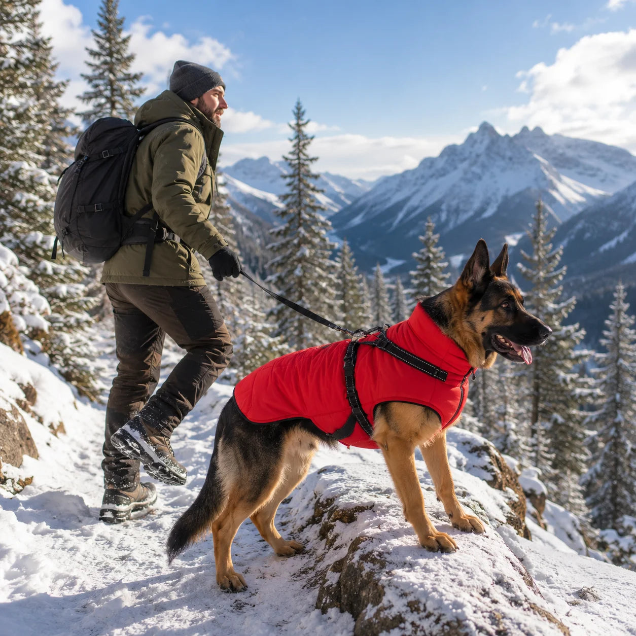 Wasserdichter_Winter_Hundemantel Anwendungsszenarien 