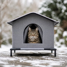 Wetterfestes Katzenhaus Lifestyle-Bild