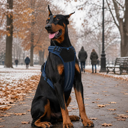 Hundegeschirr Reflektierend | Verstellbares Sicherheitsgeschirr für Hunde