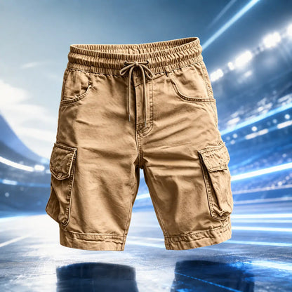 Arbeitsshorts Herren Cargo Shorts Baumwolle Sommer Freizeit & Outdoor