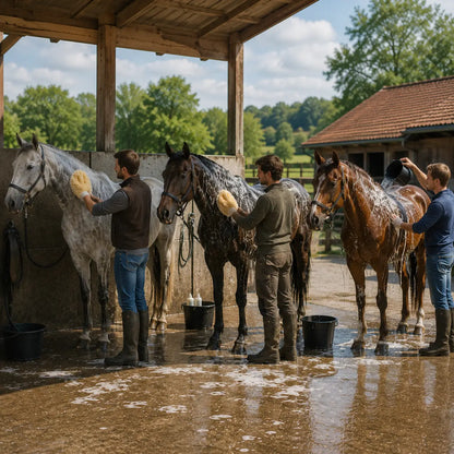 Horse Care Glove | Gentle Application & Stress-Free Coat Care
