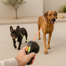 LeinenHeld – Die doppelte Hundeleine für stressfreies Spazierengehen mit zwei Hunden