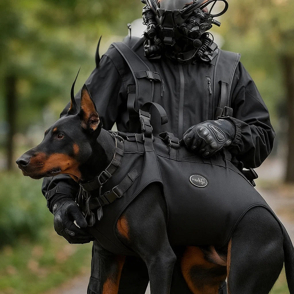 Hundetragetasche | verstellbares Hebegeschirr für verletzte Hunde