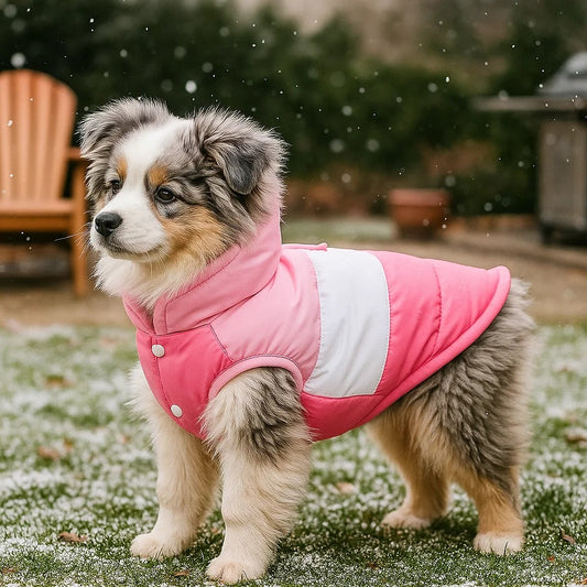 Hundemantel & Hundeweste | Warme Gefütterte Weste für Kleine Hunde