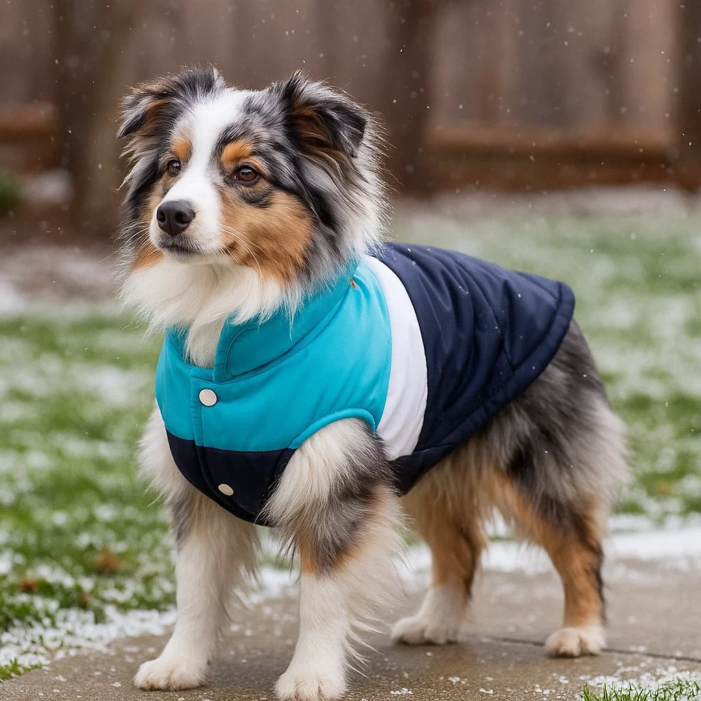 Hundemantel & Hundeweste | Warme Gefütterte Weste für Kleine Hunde