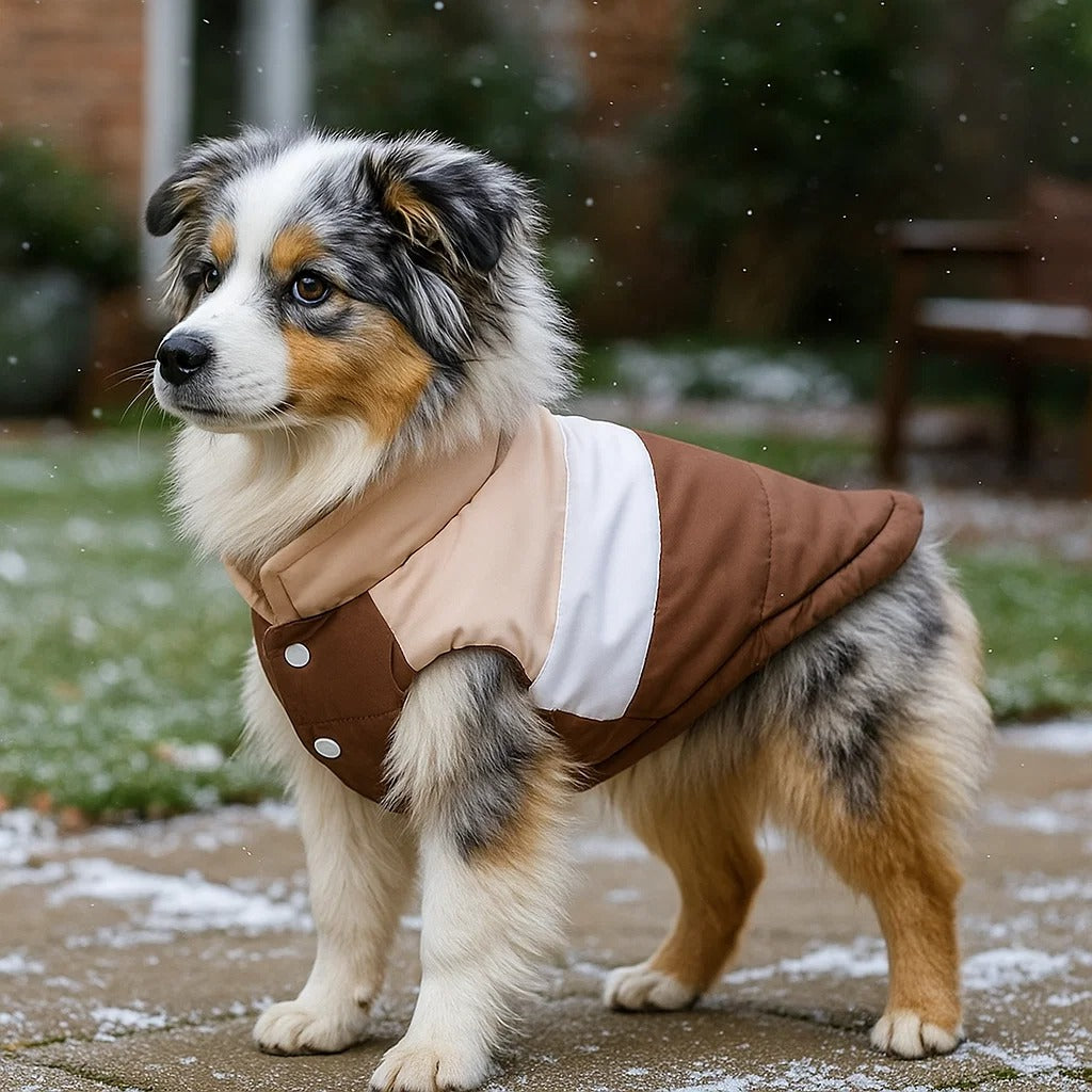 Hundemantel & Hundeweste | Warme Gefütterte Weste für Kleine Hunde