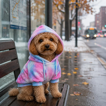 Hundepullover Winter | Warmer Fleece-Hoodie für Hunde