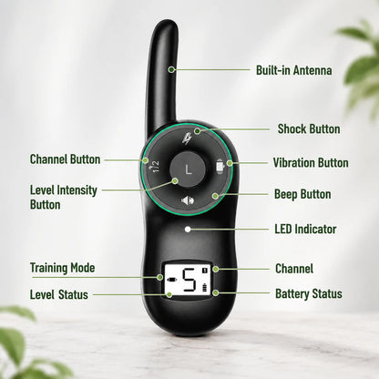 Anti-Bell Hunde Halsband mit Fernbedienung | Wasserdicht & USB