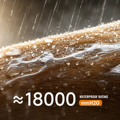 Hunde Regenmantel Transparent | Wasserdichter Regenponcho mit Kapuze