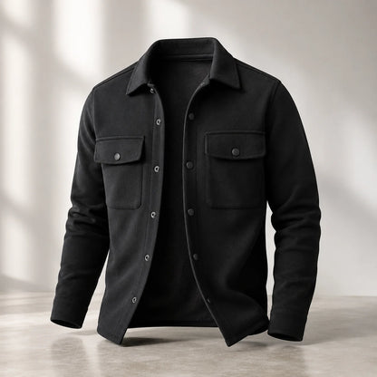 Herren Flanelljacke mit Fleece-Futter | Warme Winterjacke für Herren