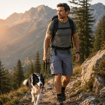Herren Cargo Shorts | Wasserabweisend & Atmungsaktiv für Outdoor