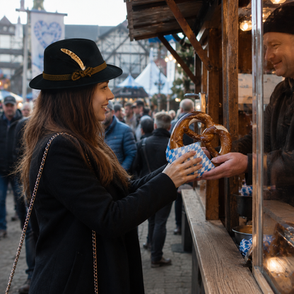 Bayerischer Oktoberfest Hut für Damen & Herren