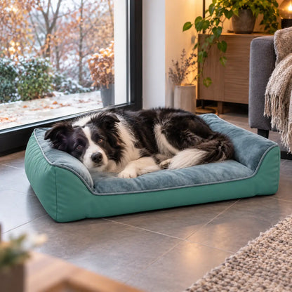 Kratzfestes Hundebett mit Matratze | Wasserabweisend
