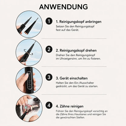 Zahnbürsten-Set für Hunde – Gegen Plaque & Mundgeruch