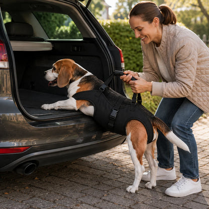 Hundetragehilfe bei Rückenproblemen | Hebegurt für kleine & mittlere Hunde