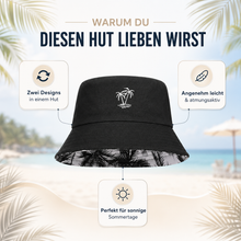Unisex Wende Bucket Hat | Sonnenhut aus Baumwolle für Strand & Alltag