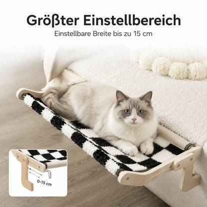 Katzenbett & Hängematte | Platzsparender Ruheplatz für Katzen