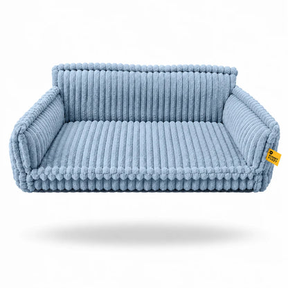 Orthopädisches Hundebett | Warmes Hundesofa für Winter & Kälte