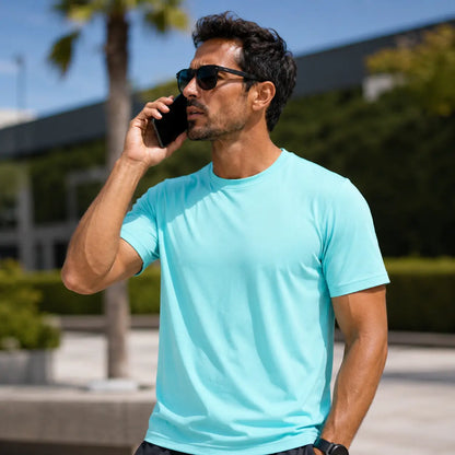 Herren UV-Schutz T-Shirt UPF 50+ | Atmungsaktiv & Schnelltrocknend