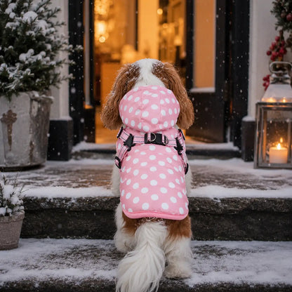 Hundemantel wasserdicht | Jacke mit integriertem Geschirr