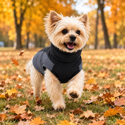 Hundemantel Winter | Warm, Wasserdicht & Reflektierend mit D-Ring