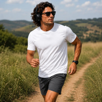 Herren UV-Schutz T-Shirt UPF 50+ | Atmungsaktiv & Schnelltrocknend