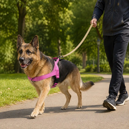 Anti-Zieh Hundegeschirr | Verstellbar, gepolstert & reflektierend