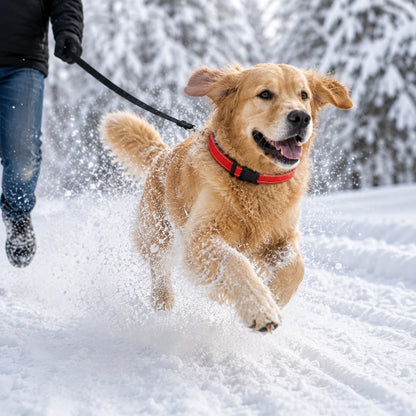Reflektierendes Hundehalsband | Gepolstert, Verstellbar & Robust