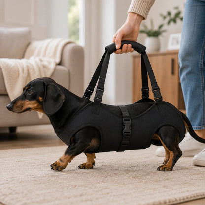 Hundetragehilfe bei Rückenproblemen | Hebegurt für kleine & mittlere Hunde