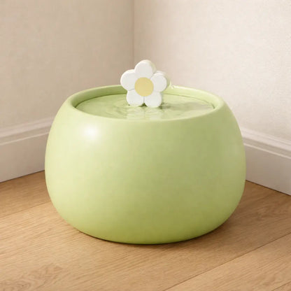 Ceramic Cat Fountain | 1.5L Drinking Fountain Quiet