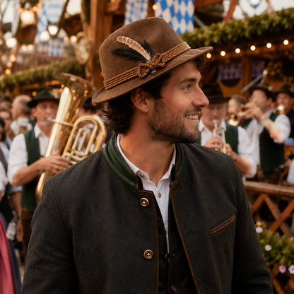 Bayerischer Oktoberfest Hut für Damen & Herren