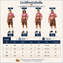 Herren Oktoberfest Lederhosen | Trachten Outfit