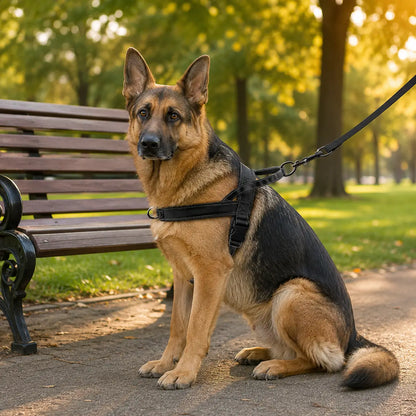 Anti-Zieh Hundegeschirr | Verstellbar, gepolstert & reflektierend