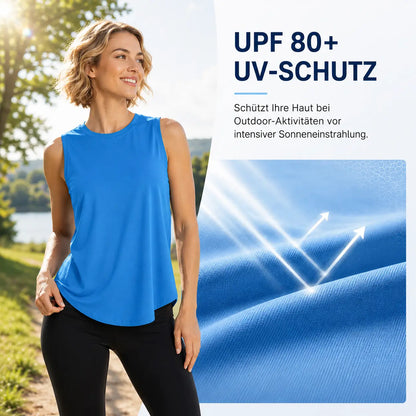 Damen Sport Tanktop UPF 80+ | Atmungsaktiv & Schnelltrocknend