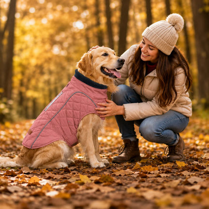 Gesteppte Hundeweste | Warm & Wasserabweisend