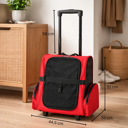 Cat Carrier Bag & Dog Carrier Bag | With Wheels & Foldable