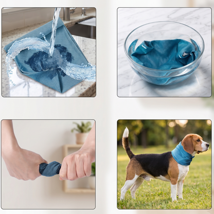 Cooling Collar for Dogs | Breathable & Instant Cooling Summer