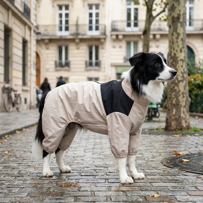Waterproof Dog Raincoat | Windproof & Reflective
