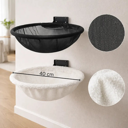 Cat Hammock Wall Mount | Foldable Space-Saving Stable