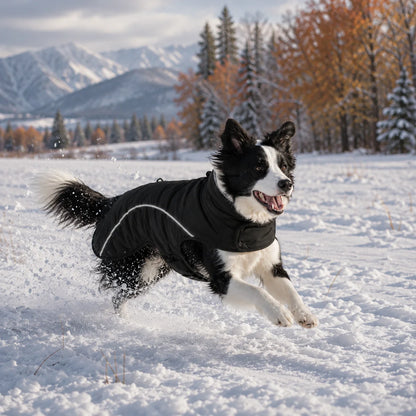 Hundemantel wasserdicht | Warme Winterjacke für Hunde