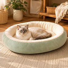 Hundebett aus Baumwolle | Weiches Haustierbett für Hunde & Katzen