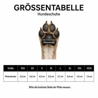 Wasserdichte Hundeschuhe mit rutschfester Sohle