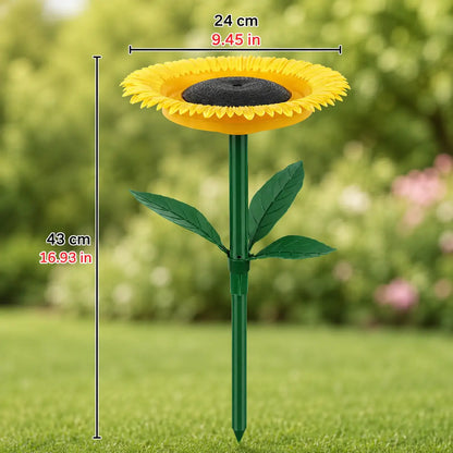 Vogelfutterstation Sonnenblume | Vogeltränke & Gartendeko