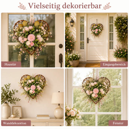 Türkranz Herz | Rosenkranz für Valentinstag & Hochzeit