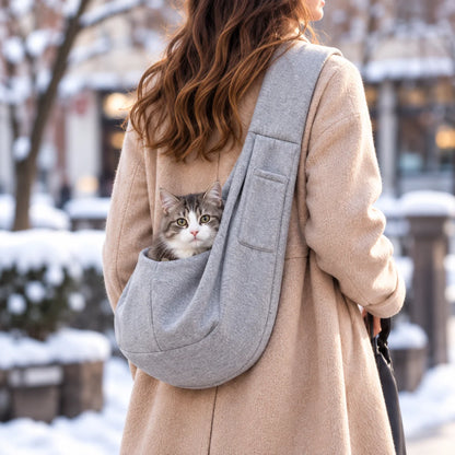 Katzentragetasche | Verstellbare Schultertasche für Katzen